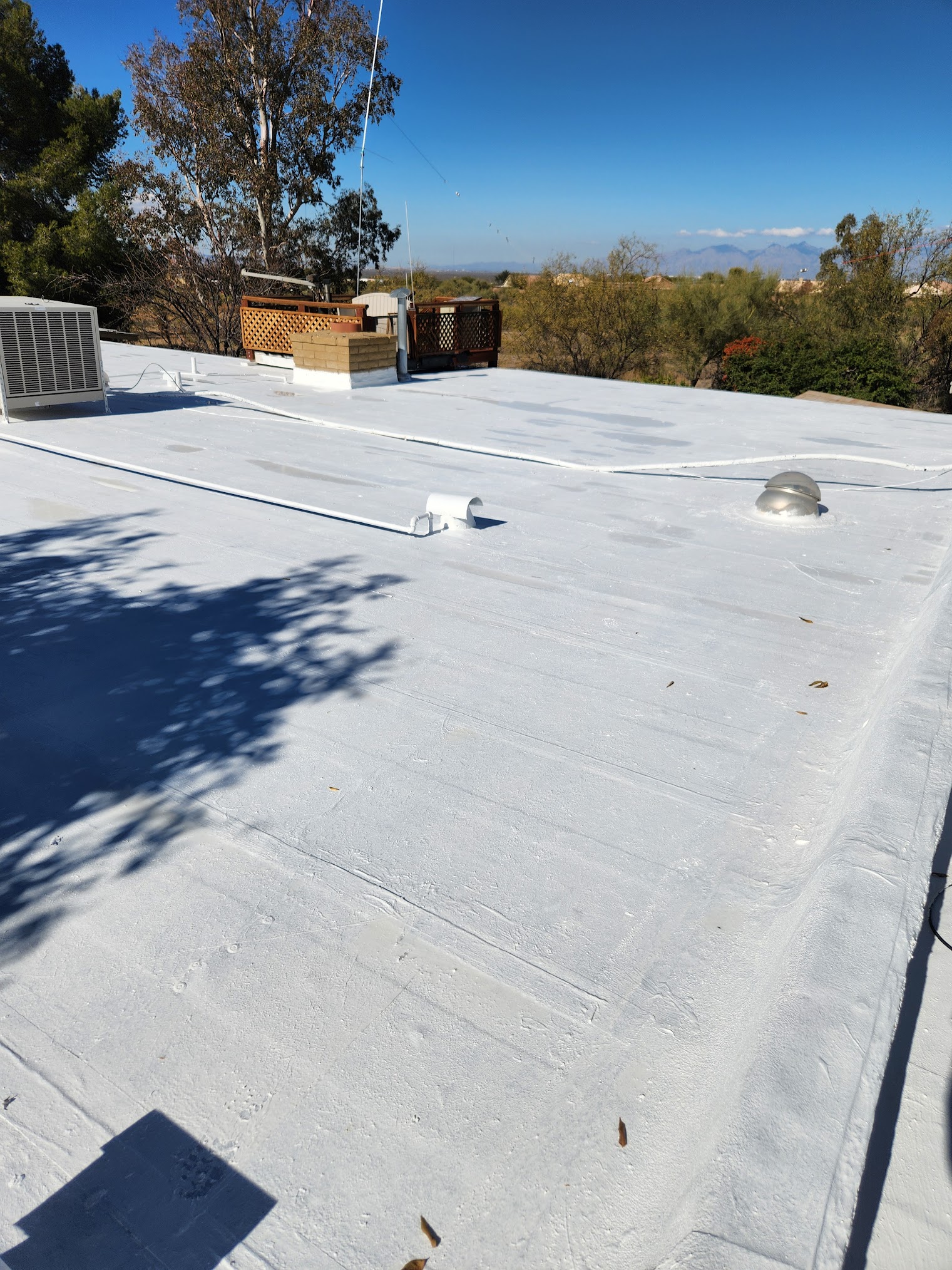 Flat roof coating Tucson